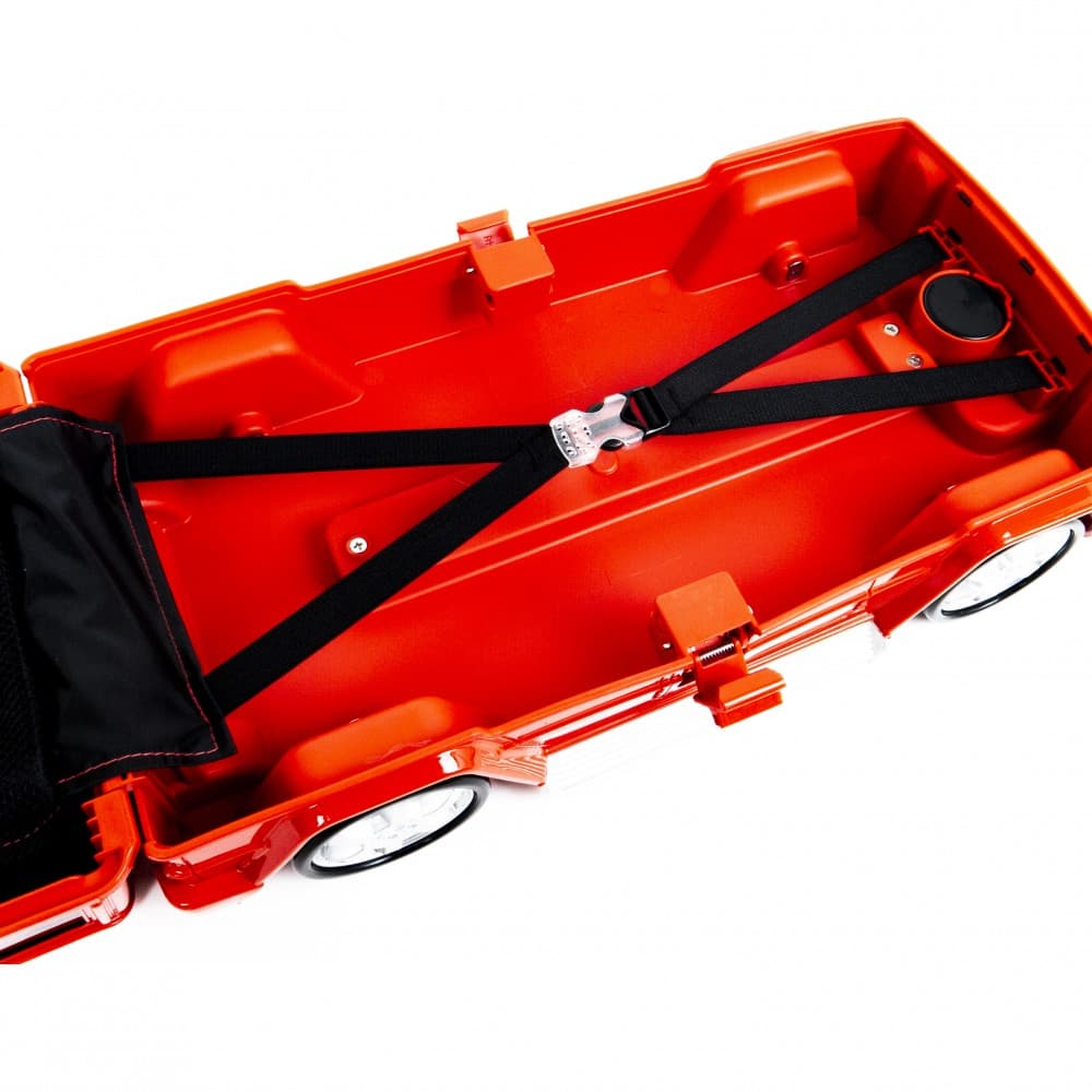 Детски куфар ENZO NORI модел ROAD полипропилен червен